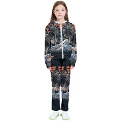 Sushi Dragon Japanese Kids  Tracksuit by Bedest