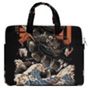 Sushi Dragon Japanese MacBook Pro 16  Double Pocket Laptop Bag  View1