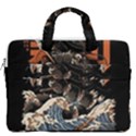 Sushi Dragon Japanese MacBook Pro 16  Double Pocket Laptop Bag  View2