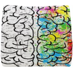 Brain Mind Psychology Idea Drawing Seat Cushion by Ndabl3x