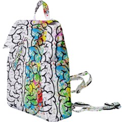 Brain Mind Psychology Idea Drawing Buckle Everyday Backpack by Ndabl3x