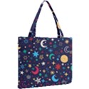 Colorful Background Moons Stars Mini Tote Bag View2