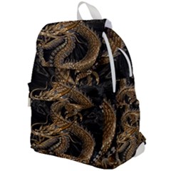 Fantasy Dragon Pentagram Top Flap Backpack