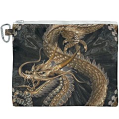 Fantasy Dragon Pentagram Canvas Cosmetic Bag (xxxl)