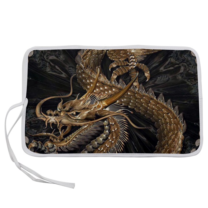 Fantasy Dragon Pentagram Pen Storage Case (S)