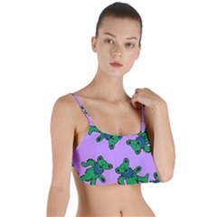 Grateful Dead Bears Layered Top Bikini Top  by Cendanart