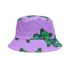 Grateful Dead Bears Bucket Hat by Cendanart