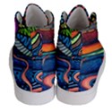 Grateful Dead Wallpaper Women s Hi-Top Skate Sneakers View4