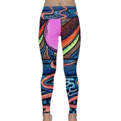 Grateful Dead Wallpaper Lightweight Velour Classic Yoga Leggings by Cendanart