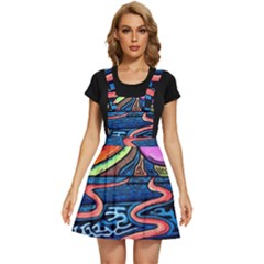 Grateful Dead Wallpaper Apron Dress by Cendanart