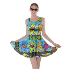 Dancing Bears Grateful Dead Skater Dress by Cendanart