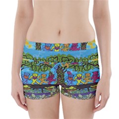 Dancing Bears Grateful Dead Boyleg Bikini Wrap Bottoms by Cendanart