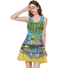 Dancing Bears Grateful Dead Inside Out Racerback Dress by Cendanart