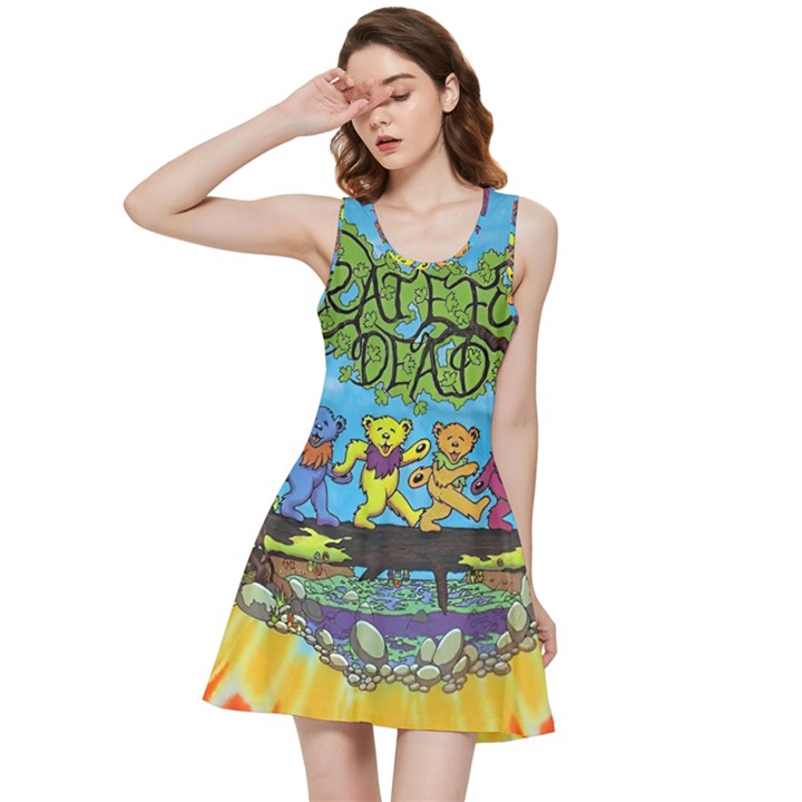 Dancing Bears Grateful Dead Inside Out Racerback Dress