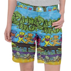 Dancing Bears Grateful Dead Women s Pocket Shorts by Cendanart