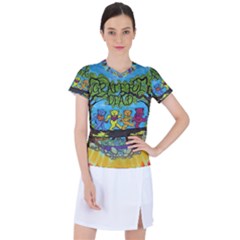 Dancing Bears Grateful Dead Women s Sports Top by Cendanart