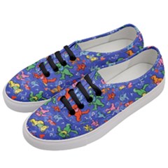 Grateful Dead Bears Pattern Women s Classic Low Top Sneakers by Cendanart