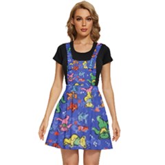 Grateful Dead Bears Pattern Apron Dress by Cendanart