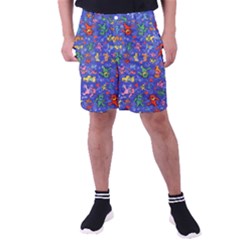 Grateful Dead Bears Pattern Men s Pocket Shorts by Cendanart