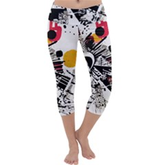 You Wanna Know The Real Me? Capri Yoga Leggings by essentialimage