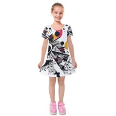 You Wanna Know The Real Me? Kids  Short Sleeve Velvet Dress by essentialimage