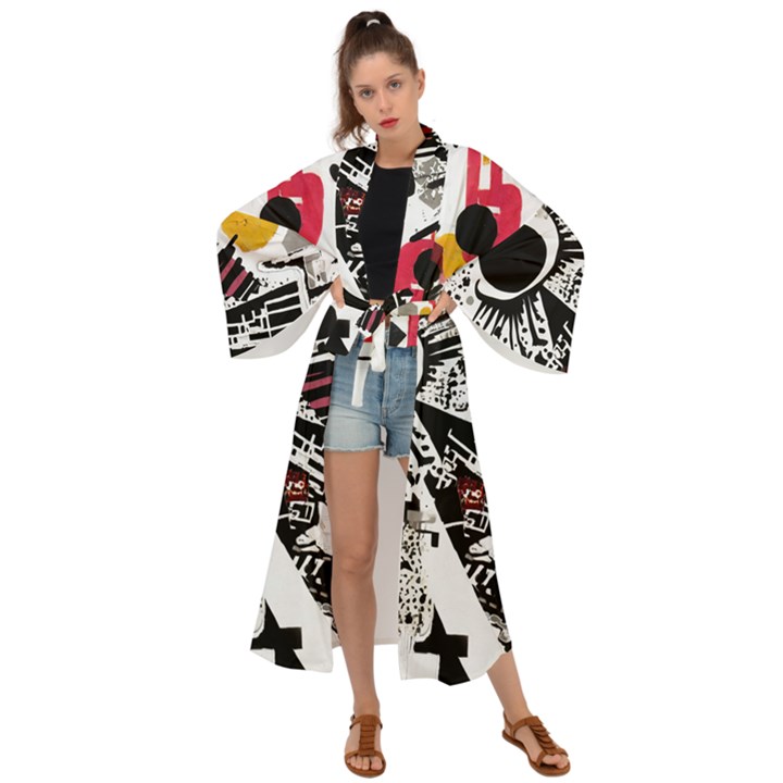 You wanna know the real me? Maxi Kimono