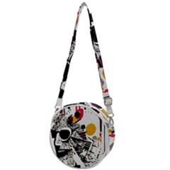 You Wanna Know The Real Me? Crossbody Circle Bag by essentialimage