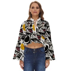 You Wanna Know The Real Me? Boho Long Bell Sleeve Top