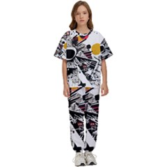 You Wanna Know The Real Me? Kids  T-shirt And Pants Sports Set by essentialimage