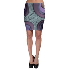 Converge Diverge Mingle Mix Divide Bodycon Skirt by Paksenen