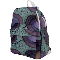 Converge Diverge Mingle Mix Divide Top Flap Backpack by Paksenen