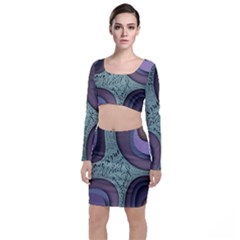 Converge Diverge Mingle Mix Divide Top And Skirt Sets by Paksenen