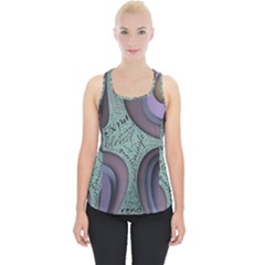 Converge Diverge Mingle Mix Divide Piece Up Tank Top by Paksenen