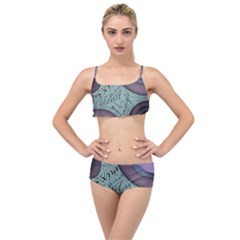 Converge Diverge Mingle Mix Divide Layered Top Bikini Set by Paksenen