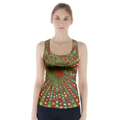 Emoji Hearts Valentine Universe Racer Back Sports Top by Paksenen