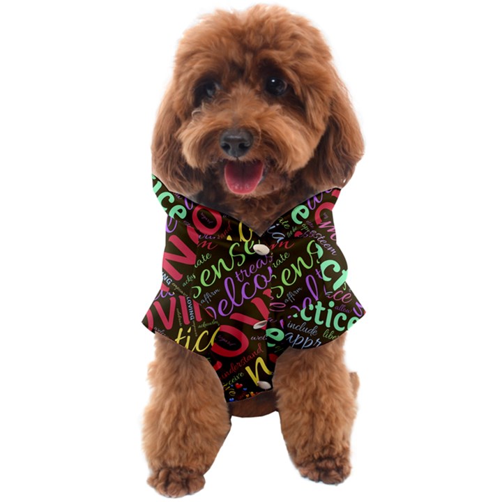 Loving Practice Agape Heart Dog Coat