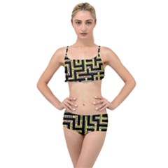 Mindset Stimulus Response Emotion Layered Top Bikini Set by Paksenen