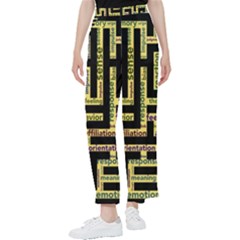 Mindset Stimulus Response Emotion Women s Pants  by Paksenen