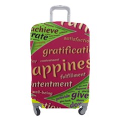 Fulfillment Satisfaction Happiness Luggage Cover (small) by Paksenen