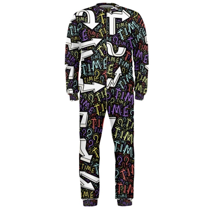 Mental Emojis Emoticons Icons OnePiece Jumpsuit (Men)