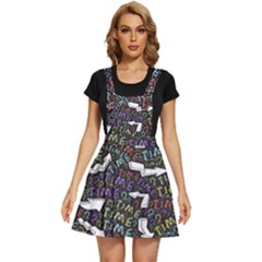 Time Nonlinear Curved Undirected Apron Dress by Paksenen