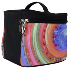 Swirl Vortex Emoji Cyclone Motion Make Up Travel Bag (big) by Paksenen