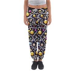 Mental Emojis Emoticons Icons Women s Jogger Sweatpants by Paksenen