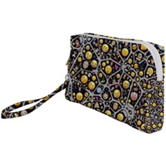 Mental Emojis Emoticons Icons Wristlet Pouch Bag (small) by Paksenen