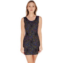 Do Be Action Stillness Doing Bodycon Dress by Paksenen