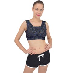 Do Be Action Stillness Doing V-back Sports Bra by Paksenen