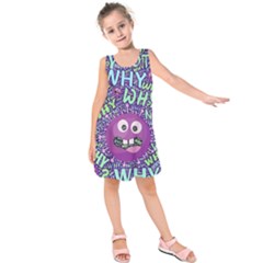 Why Not Question Reason Kids  Sleeveless Dress by Paksenen