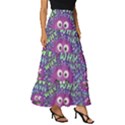 Why Not Question Reason Tiered Ruffle Maxi Skirt View3