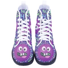 Why Not Question Reason Kid s High-top Canvas Sneakers