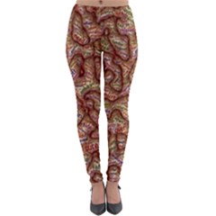 Mind Brain Thought Mental Lightweight Velour Leggings by Paksenen